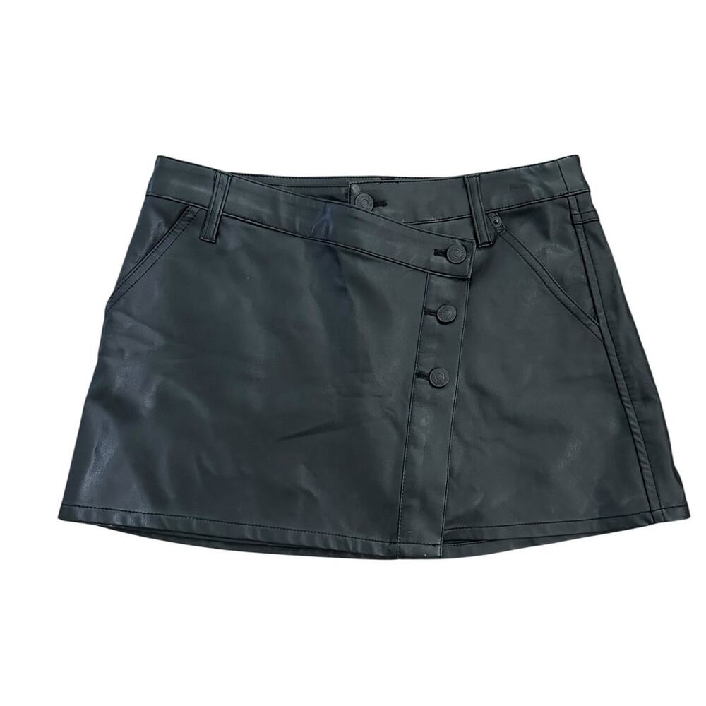 Free People Wynne Vegan Skirt in Black size 26 - Picture 4 of 10
